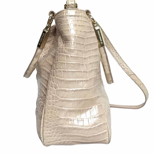 Brahmin Ruby Silk Melbourne Satchel Crossbody Bag - Picture 10 of 12